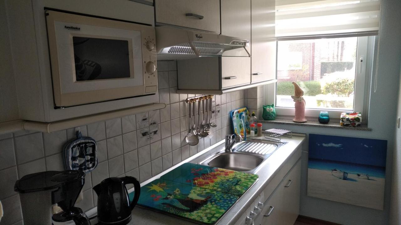 Haus Tertius - Strand- Und Hafennahe Ruhige Ferienwohnung Büsum Dış mekan fotoğraf