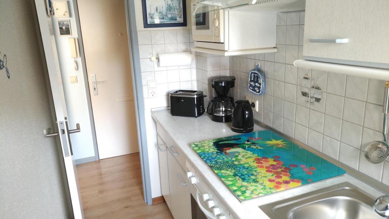 Haus Tertius - Strand- Und Hafennahe Ruhige Ferienwohnung Büsum Dış mekan fotoğraf