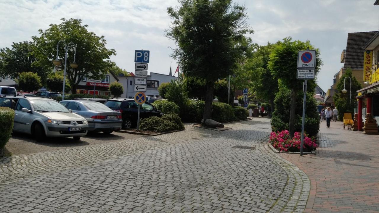 Haus Tertius - Strand- Und Hafennahe Ruhige Ferienwohnung Büsum Dış mekan fotoğraf
