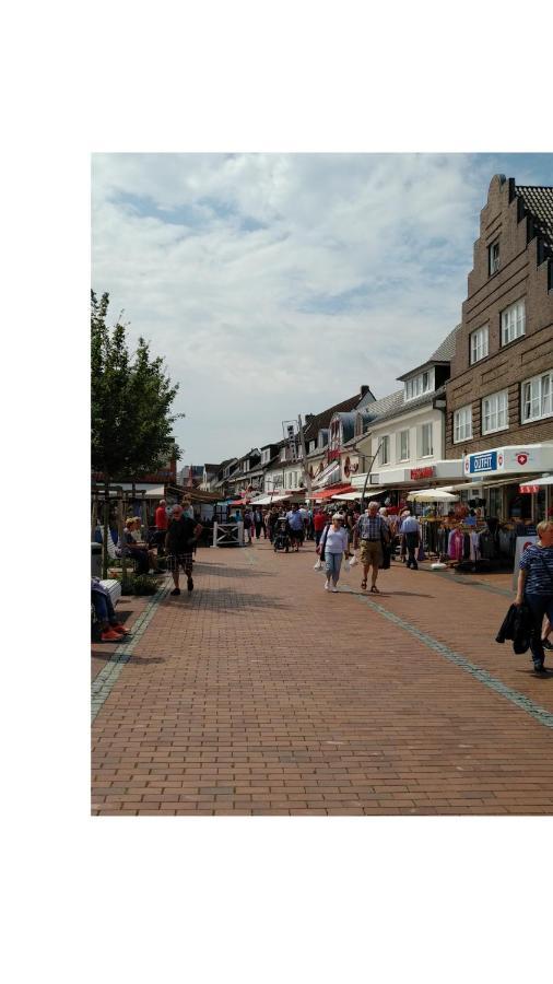 Haus Tertius - Strand- Und Hafennahe Ruhige Ferienwohnung Büsum Dış mekan fotoğraf