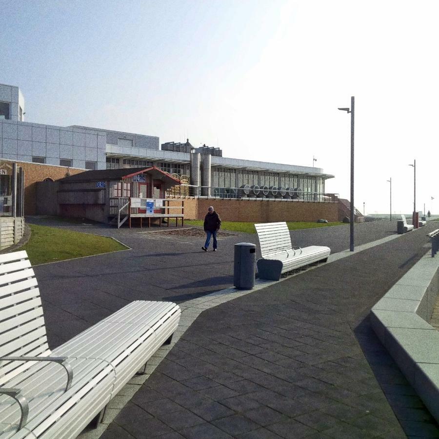 Haus Tertius - Strand- Und Hafennahe Ruhige Ferienwohnung Büsum Dış mekan fotoğraf